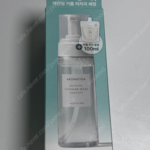 아로마티카 퓨어 앤 소프트 여성 청결제 170ml+100ml