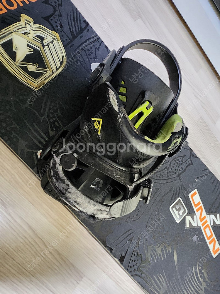 DC 스노우보드데크 바인딩 set--1