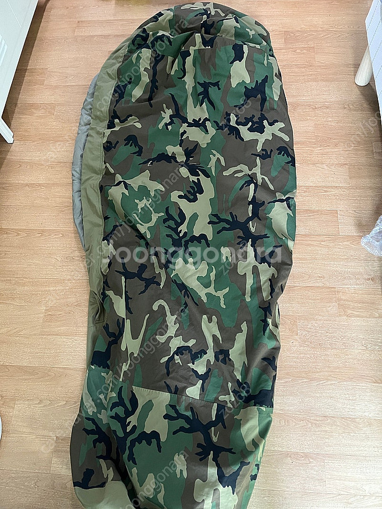 미군 지급용 우드랜드 고어텍스 비비커버+침낭 세트--0