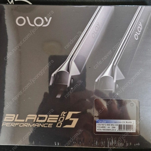 OLOY DDR5 16GBx2 6000Mhz CL30 (신품, 택배비포함)