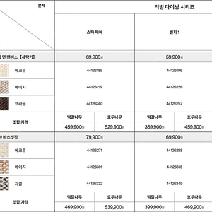 무인양품 리빙다이닝소파체어 시트커버(브라운)