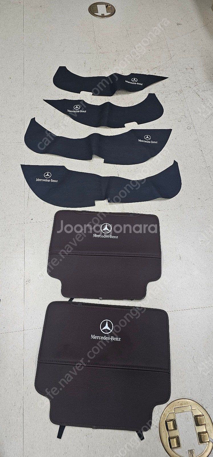 벤츠 E클래스 W213 E220D 도어커버, 뒷좌석 킥...--0