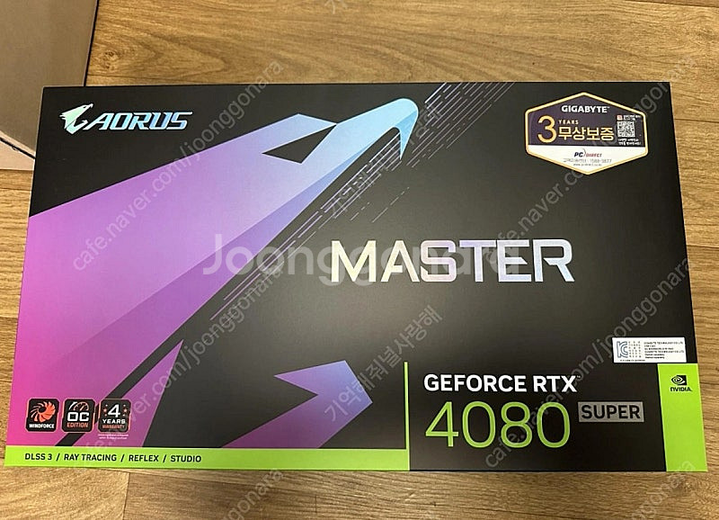 기가바이트 어로스 RTX 4080 super--0