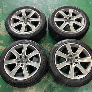 [벤츠 ] 18인치 S클래스 순정 휠타이어 한대분 앞245/50R18 뒤255/45R18