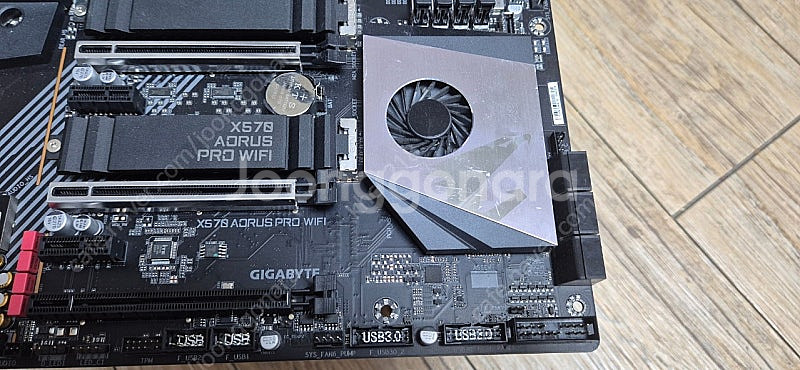 x570 aorus pro wifi 보드 + 워터블럭 ...--1