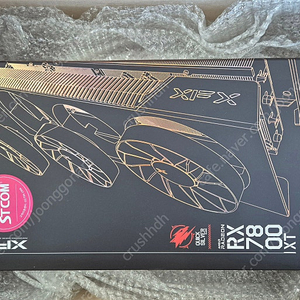 XFX 라데온 RX 7800 XT Magnetic Air BLACK D6 16GB 팝니다(rx7800xt)