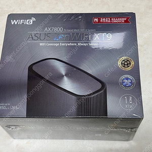 ASUS ZenWiFi XT9 AX7800 미개봉 새제품(차콜 색상)