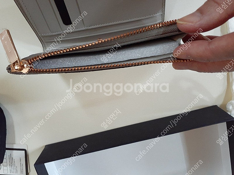 에스콰이어 지갑 새거 소가죽입니다 무료돈전.카드지갑등 ...--4