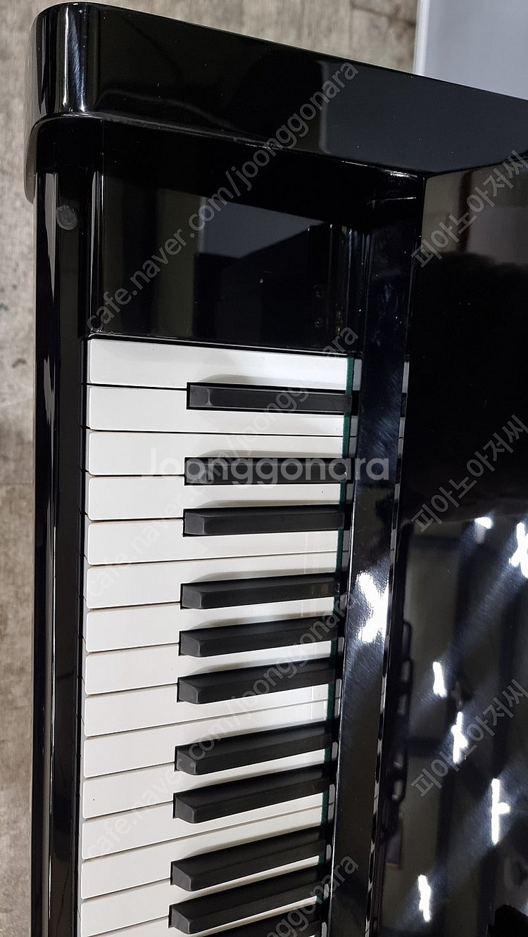 야마하피아노 U-1 블랙유광 made in japan--1