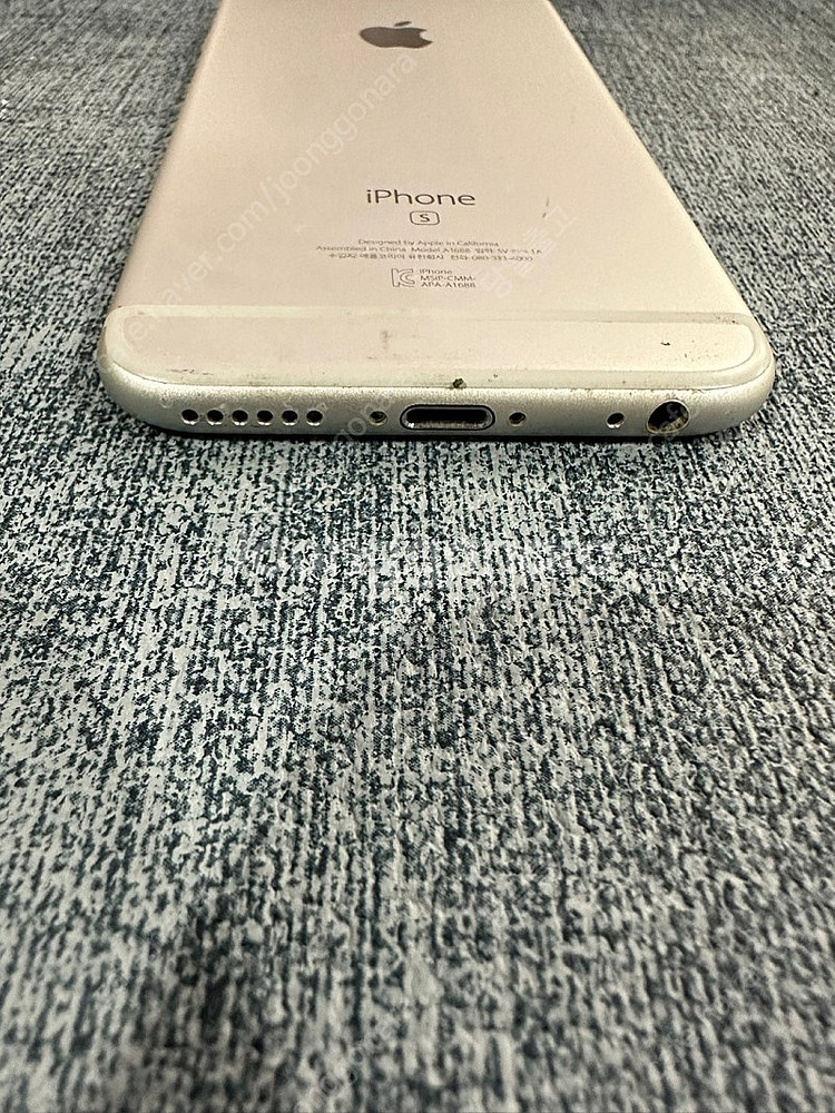 *자급제* 아이폰6S 64G 실버 배터리 78% 10만...--6