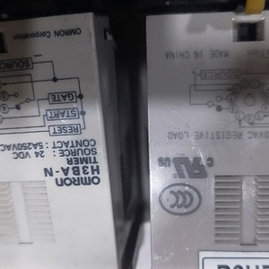 omron H3BA-N 24VDC 중고품 18개