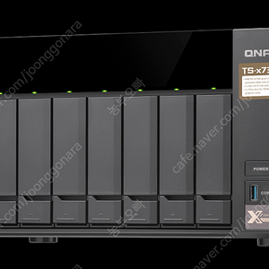 [144TB NAS] 큐냅 8-베이 나스 / QNAP NAS TS-873-8G 팝니다. (10G 네트워크, 듀얼 M.2 슬롯, 32GB 메모리)