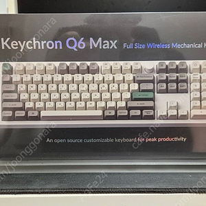 키크론 Q6 Pro MAX 알루미늄 RGB 저소음적축 미개봉 새제품 판매합니다