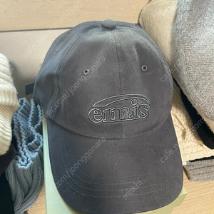 Emis brished ballcap chahrcoal / 이미스 볼캡 차콜