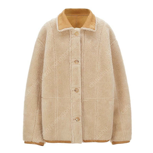 le17septembre SUEDE FUR REVERSIBLE JACKET 스웨이드 퍼 리버시블 자켓 무스탕 [CAMEL] 택 달린 새상품