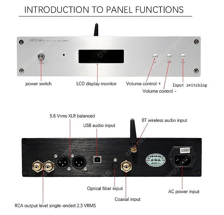 중국산 DA 컨버터 ess9038pro DAC200--0