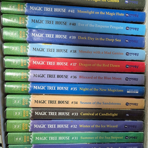 Magic tree house 29ㅡ43종 시디세트