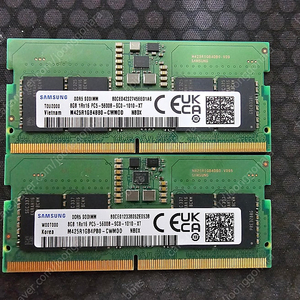 [판매] 삼성 램 ddr5 8g×2개 5600mhz so-dimm 노트북용