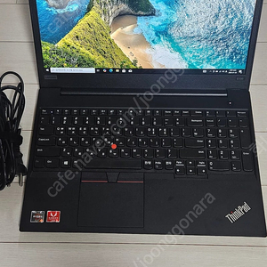 Thinkpad E595 노트북 AMD Ryzen 3700U