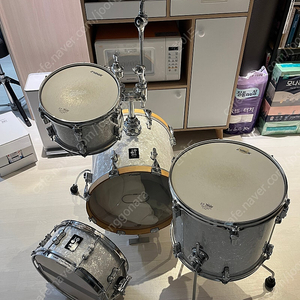 소노 드럼 재즈킷(사파리) 4기통 쉘팩 팝니다.(Sonor AQ2 Safari Kit Drum Set)