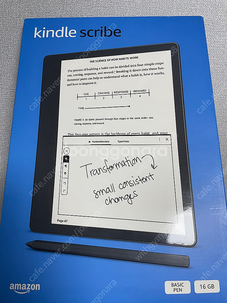 킨들 스크라이브 kindle scribe 16 미개봉--1