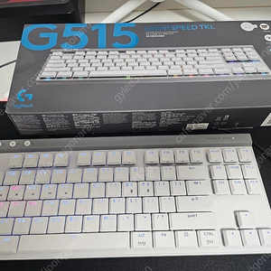 로지텍 G515 라이트스피드 tkl 키보드 새상품급 팝니다