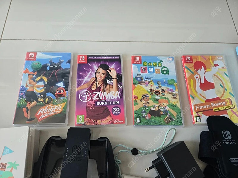 닌텐도 스위치 동숲 에디션 풀박 + 게임3--1