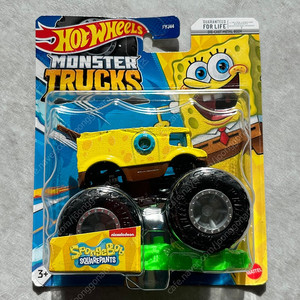 핫휠 몬스터 트럭 스폰지 밥 SPONGE BOB HOT WHEELS MONSTER TRUCKS