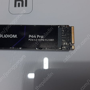 솔리다임 P44 Pro M.2 NVMe 512G 팔아요