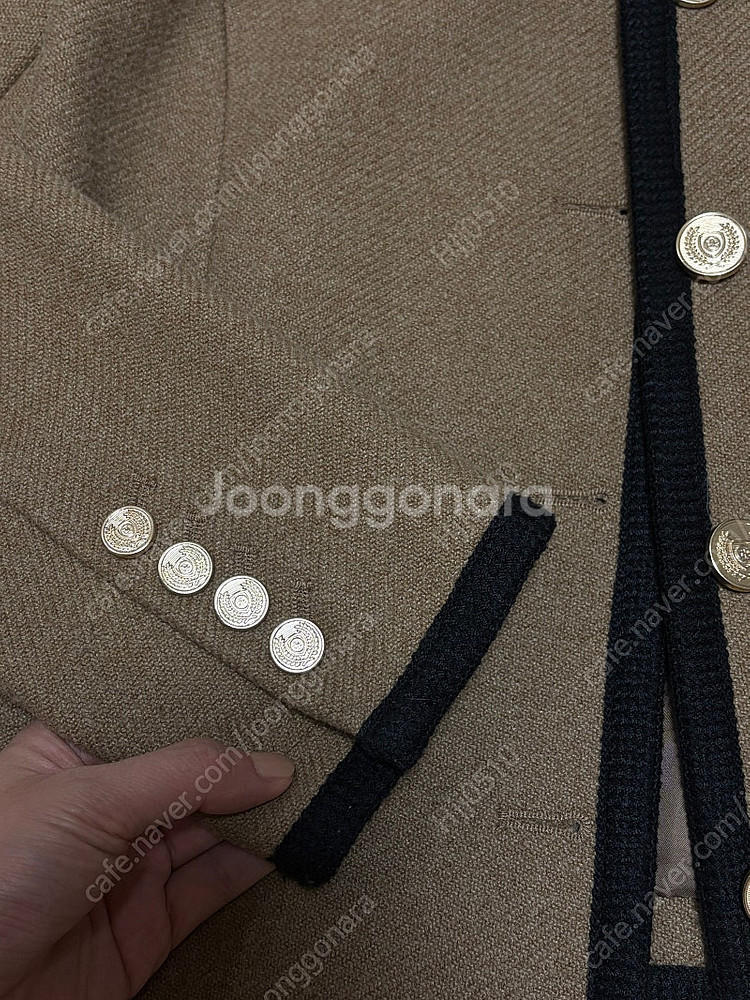 드파운드 트위드자켓 S 새제품 가격인하--4