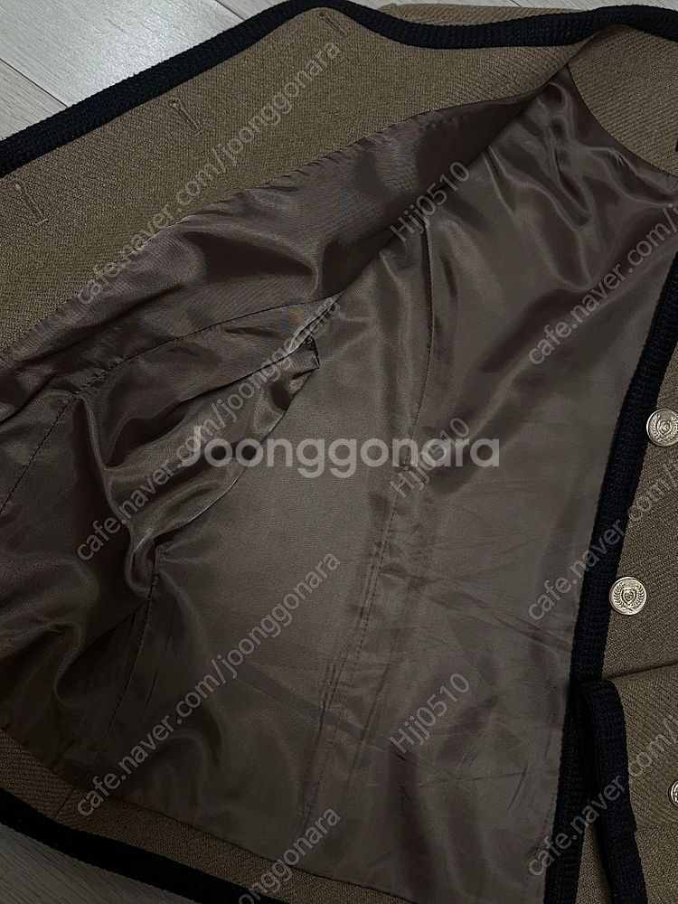 드파운드 트위드자켓 S 새제품 가격인하--7