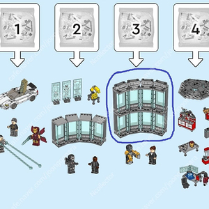 [구매글] 레고 마블 76216 아이언맨 연구소2 브릭 벌크 구매합니다
