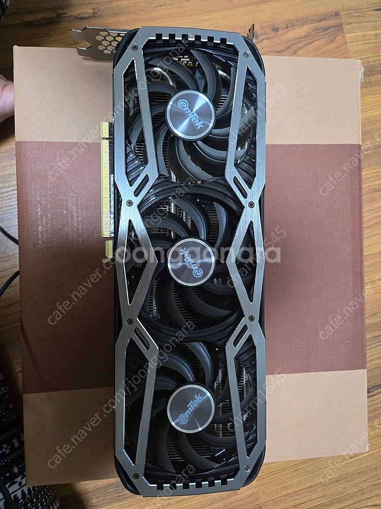 이엠텍 RTX 3080 10GB 블랙에디션 팝니다.--2