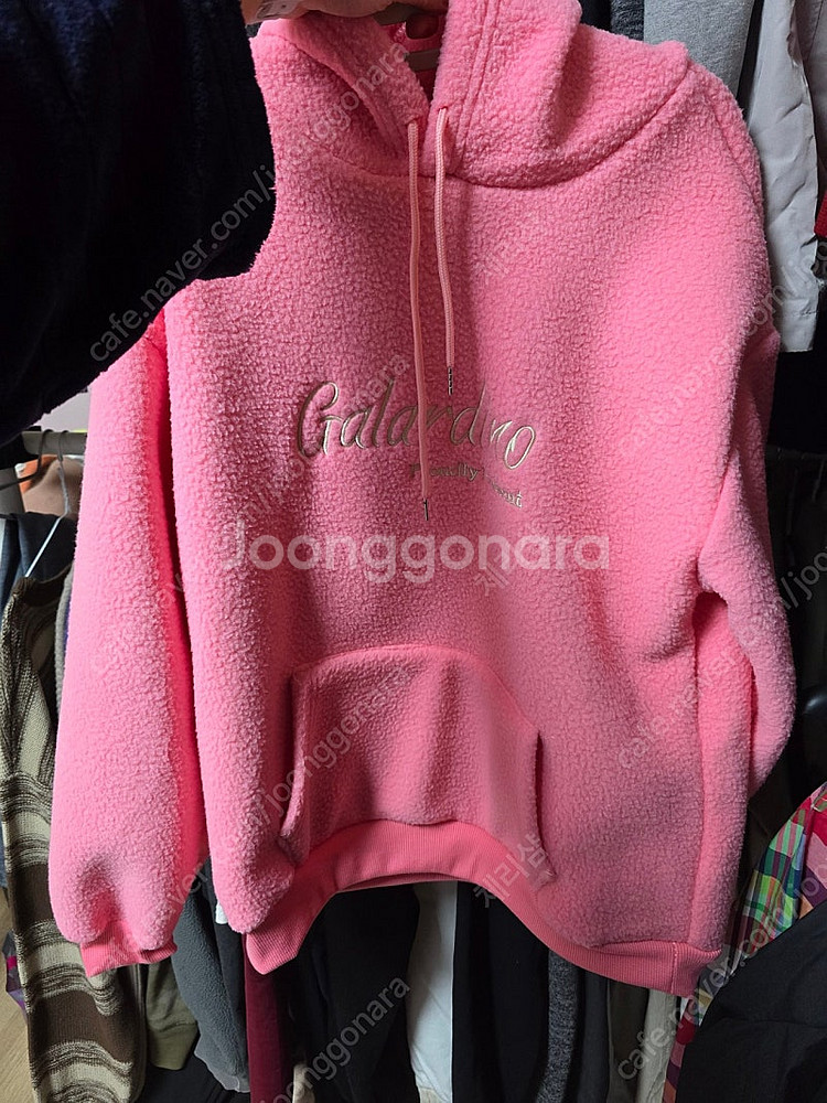 핑크후디 새상품--1