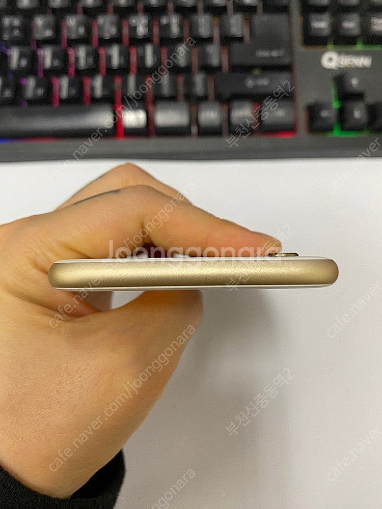 196681 아이폰6S 골드 특SSS급 16GB 배터리...--3