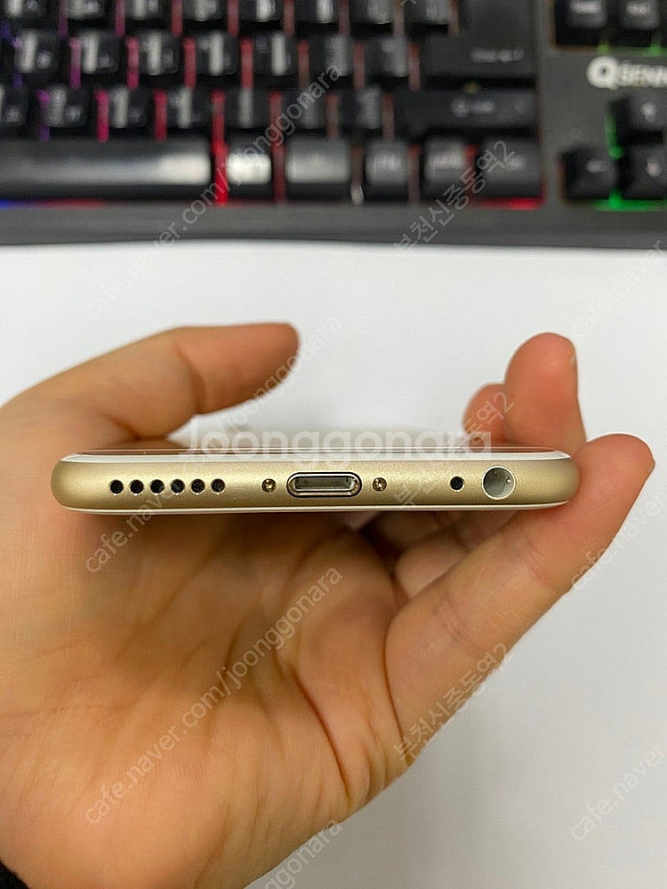 196681 아이폰6S 골드 특SSS급 16GB 배터리...--6
