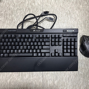 커세어 K70 RGB MK.2 게이밍 기계식 키보드 (저소음 적축) + 로지텍 G700S