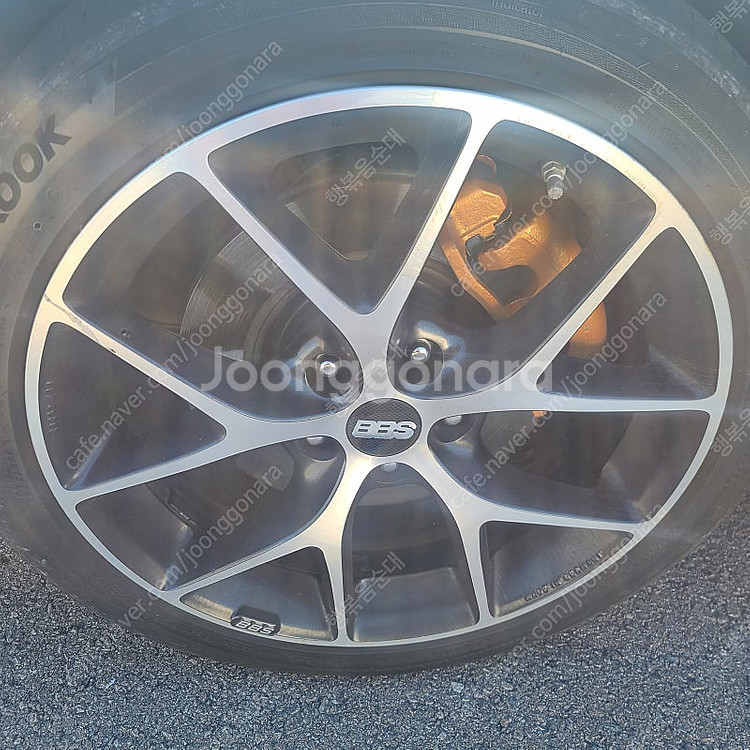 BBS SR 8J40 정품 블랙다이아컷 -> 17인치 ...--4