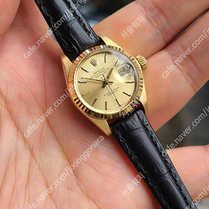 [정품] 롤렉스 여성용 데이저스트 샴페인골드 18K 옐로우골드 금통 (Rolex Datejust 18K Solid Gold Women's)