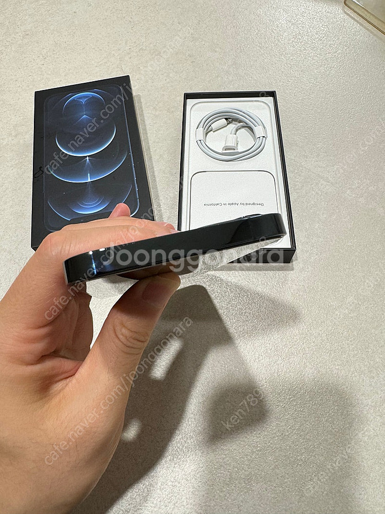 아이폰 12 pro 프로 512gb 배터리 100% 판...--5