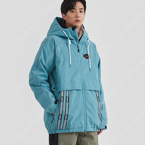 엔쓰리 보드복 2223 NNN - Two line - JACKET - 블루 M 사이즈 판매합니다