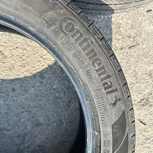 컨티넨탈 crosscontact RX 255/45R20 중고타이어