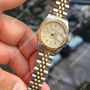 [정품] 롤렉스 여성용 데이저스트 타피스트리 다이얼 18K 콤비 (Rolex Datejust Tapestry Two-Tone Women's)