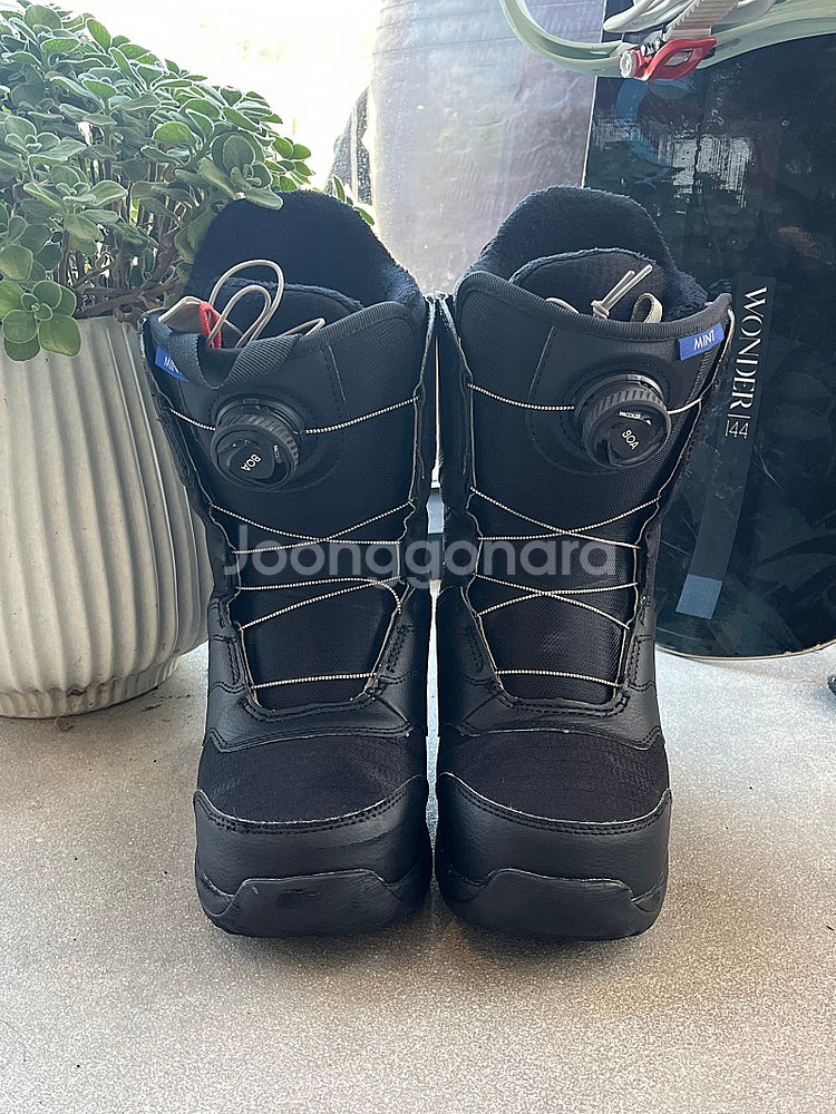 살로몬 데크 144 / 버튼 바인딩+ 부츠235--0