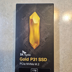 하이닉스 Gold P31 1tb NVME SSD + SSD방열판(서비스)