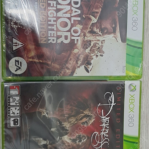 메달오브아너 워파이터, 다크니스2 둘다 미개봉 xbox 택포