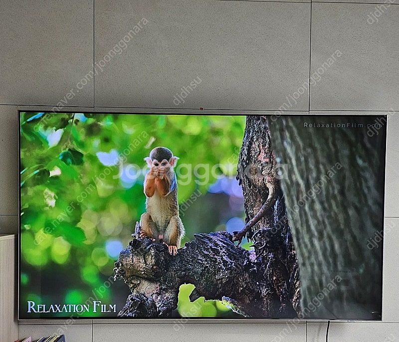 삼성 NEO Qled 4K 65인치 벽걸이 tv(22년...--0