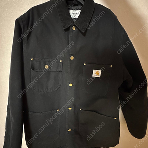 Carhartt WIP OG Chore Coat Black Aged Canvas - Winter