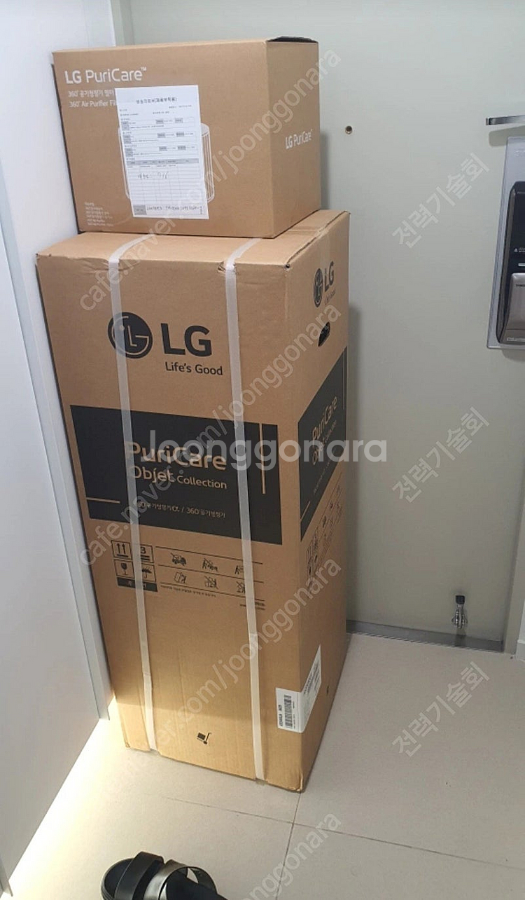 lg 퓨리케어 오브제 컬렉션 공기청정기--0