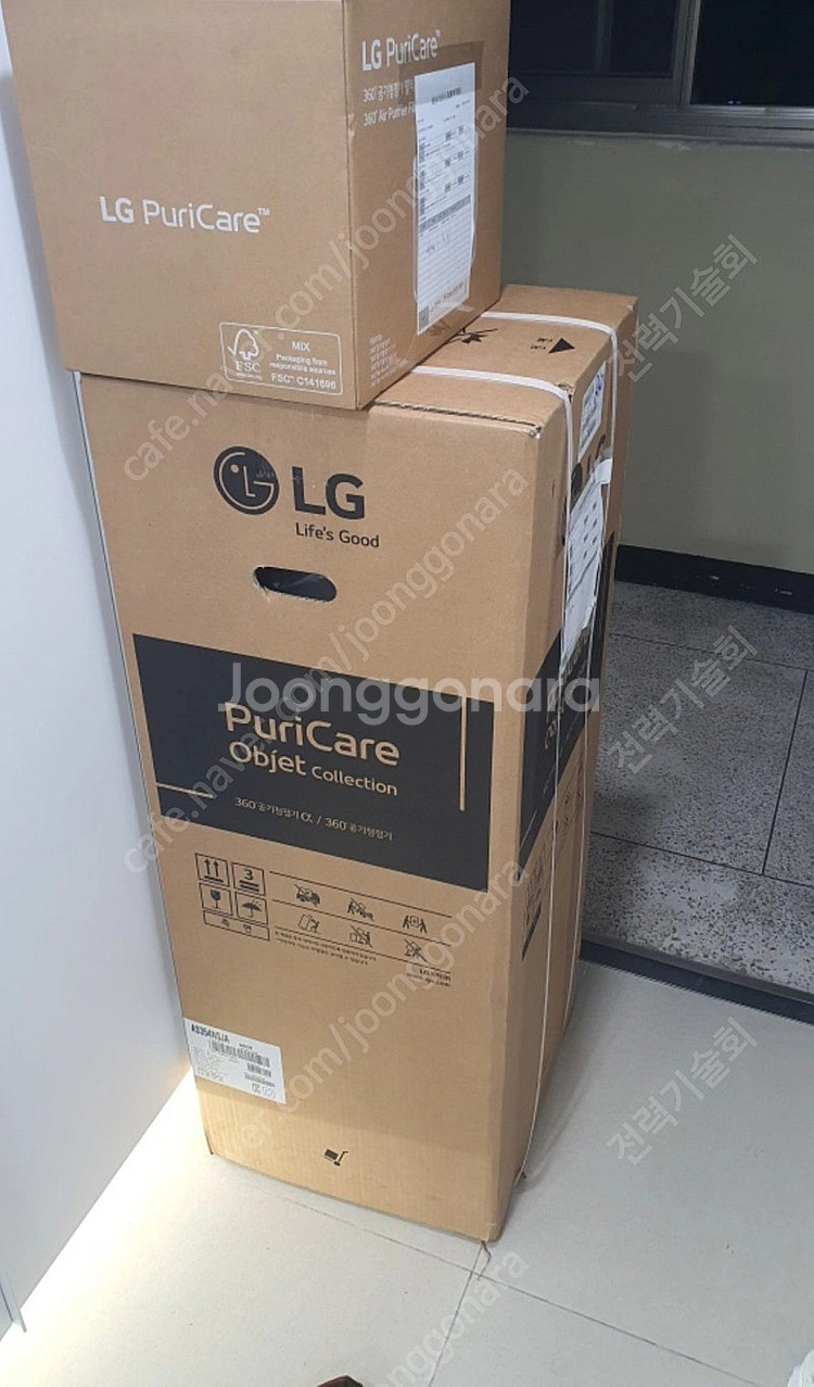 lg 퓨리케어 오브제 컬렉션 공기청정기--1